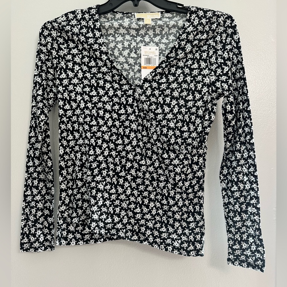 NWT MICHAEL KORS Wrap Long Sleeve